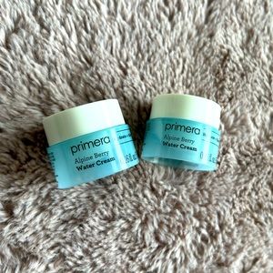 Primera Alpine Berry Water Cream, New. This listing if for the pair
